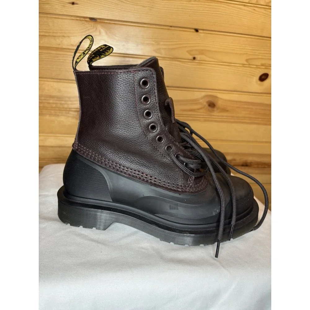 Dr‎ Martens 1460 Fleece Lined Sub Boots Limited Edition Newland Oxblood Men's 4